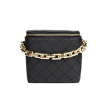Black Boxy Handbag