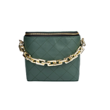 Green Boxy Handbag
