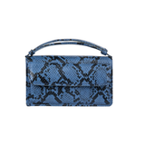 Navy Textured Clutch