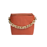 Rust Boxy Handbag