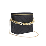 Black Boxy Handbag