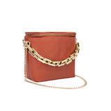 Rust Boxy Handbag